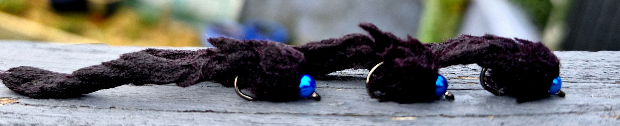 BLUE STEEL WIGGLE WORM X3