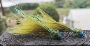 BLUE BEADED DAMSEL x2